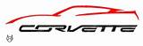 Pictures of Corvette Logo Sticker