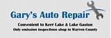 Pictures of Gary''s Auto Repair