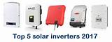 Solar Inverters Comparison Pictures
