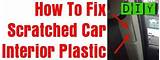 Plastic Repair For Car Interior