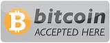 Images of Bitcoin Accepted Here Logo