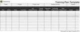 Sports Yearly Training Plan Template Images