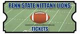 Penn State University Football Tickets Pictures