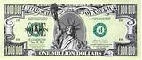 Images of Is There A One Million Dollar Bill