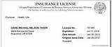 Images of Insurance License