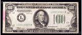 1969 Series 100 Dollar Bill Value Images