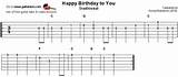 How To Play Happy Birthday On Guitar For Beginners Pictures