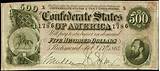 Photos of Confederate Dollar