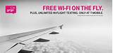 Pictures of Tmobile Free Wifi On Flights