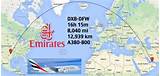 A380 Flight Routes