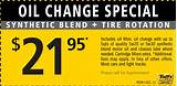 Images of Oil Change Tire Rotation Special