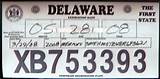 Photos of Temporary Car License Plate
