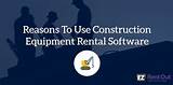 Images of Construction Equipment Rental Software