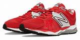 Mens Red New Balance Shoes