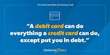 Using Debit Card Vs Credit Card Images