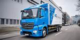 Mercedes Electric Truck Pictures