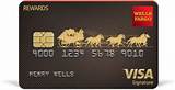 Wells Fargo Credit Card Design