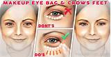 How To Get Rid Of Under Eye Bags With Makeup Images