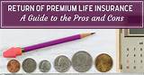 Return Of Premium Life Insurance Policy