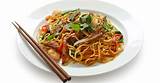 Chinese Dishes Noodles