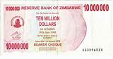 Zimbabwe Dollar Value Pictures