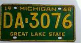 Photos of Green License Plate State