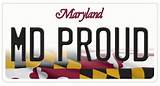 Maryland Car License Plates Pictures