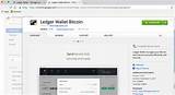 Ledger Wallet Bitcoin Chrome App Photos