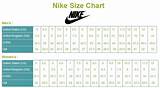Nike Size Chart Mens Shoes Images