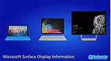 Microsoft Surface Screen Resolution Images