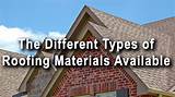Different Types Of Roof Materials Photos