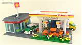 Pictures of Lego Shell Gas Station