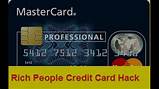 Rich People Credit Card Numbers Pictures