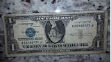 Silver Certificate Dollar Bill 1957b Blue Seal Value Pictures