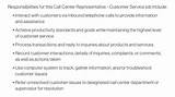 Pictures of Customer Service Inbound Call Center Job Description