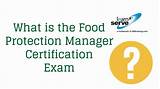 Certified Food Manager Certification Photos