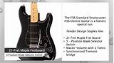 Fender Special Edition Standard Stratocaster Hss Electric Guitar Black Photos