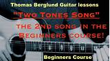 Song On The Guitar For Beginners