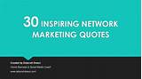 Quotes About Network Marketing