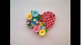 Photos of Valentine Flower Craft