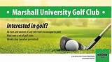 Pictures of Marshall University Golf
