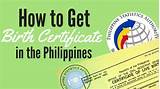 Pictures of How To Get Birth Certificate From Local Civil Registry