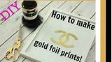 Pictures of Diy Foil Prints