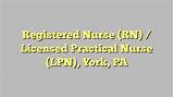 Licensed Practical Nurse Schools Pa Pictures