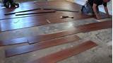 Images of Vinyl Wood Plank Flooring Installation
