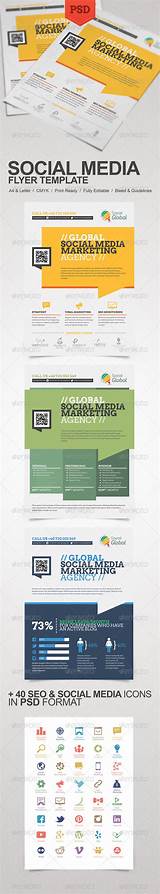 Images of Social Media Marketing Flyer
