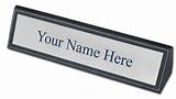 Pictures of Modern Name Plates
