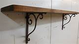 Iron Brackets For Wood Shelves Photos