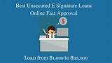 Images of Unsecured Signature Loan