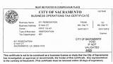 Antioch Business License Images